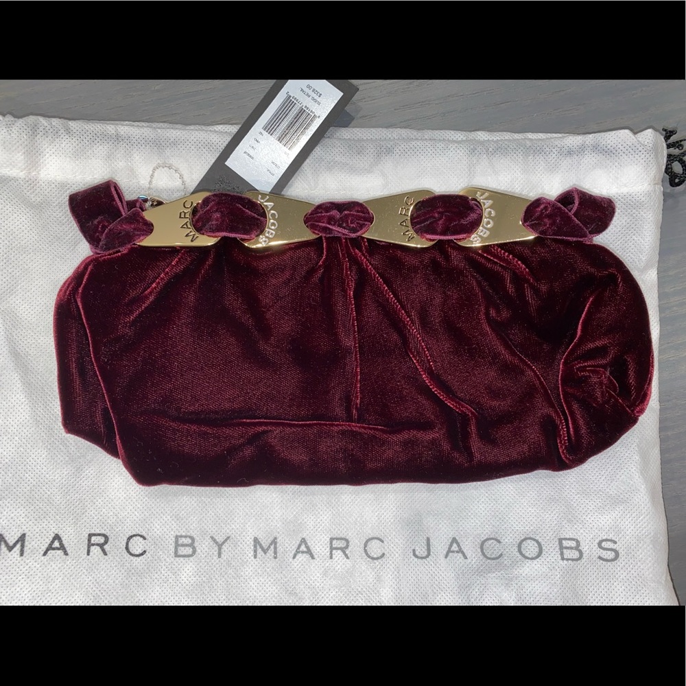 NWT Marc by Marc Jacobs Velvet Clutch